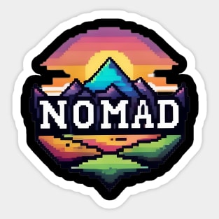 NomadLands Logo 2 Sticker